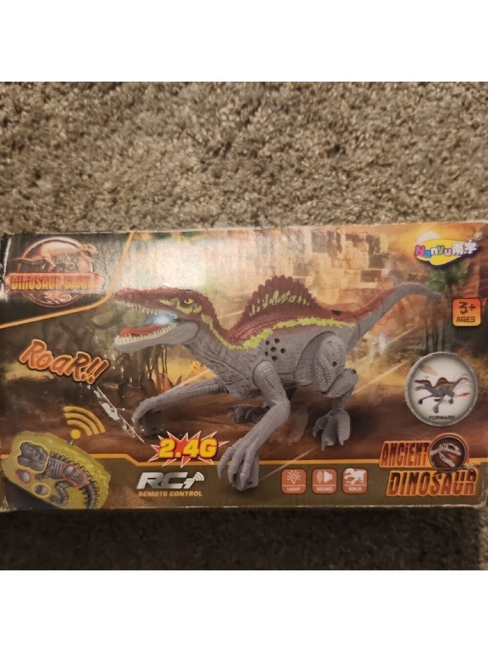 Dinosaur Action Figure with Remote Control